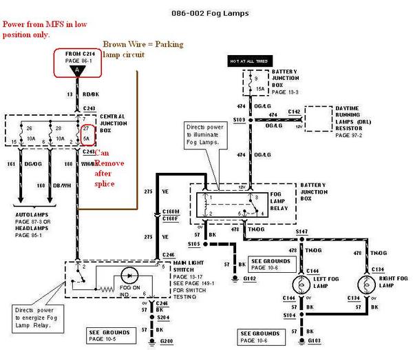 anyone know the fog light wiring diagram - F150online Forums
