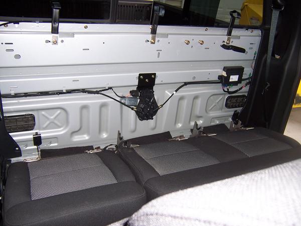 How to remove back seat ford f150