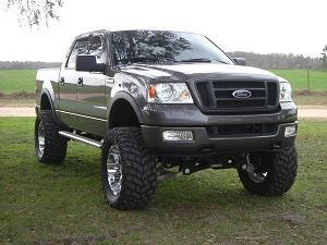 Customized Rims Online on 2005 F150 Fx4 Loaded 6 Fabtech Suspension Lift 2 5