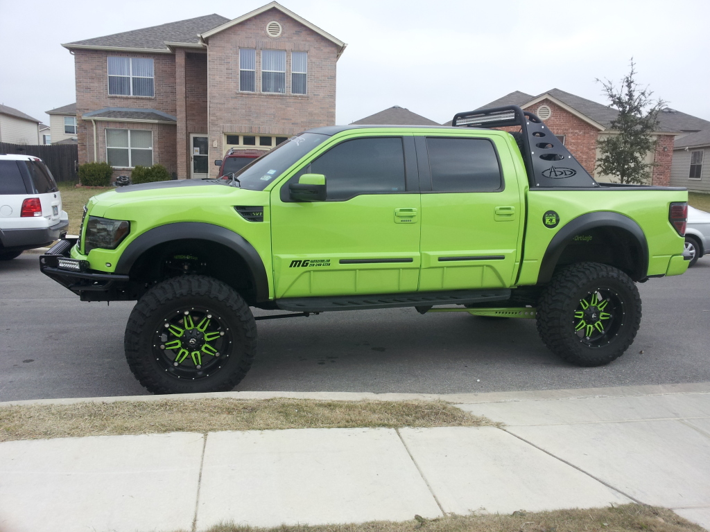 Lambo Green Reptar is getting new paint again! - F150online Forums