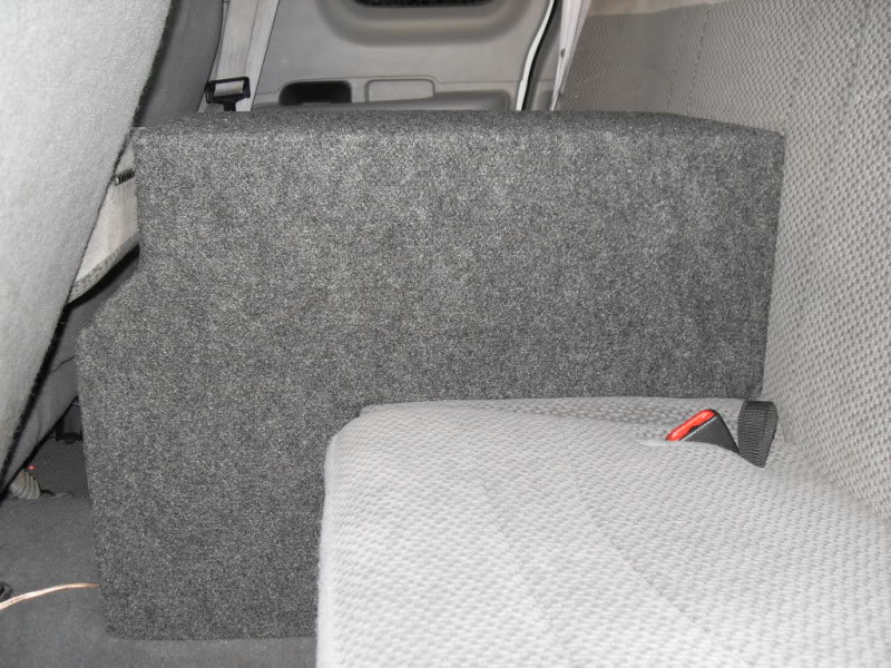 Custom Sub Box Backseat L Shape On Seat Style F150online Forums