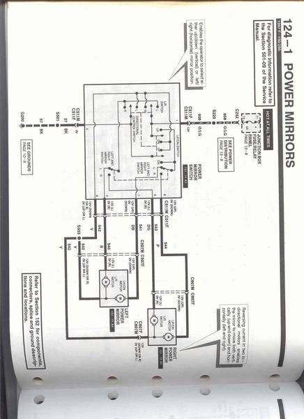 Help Power Mirrors Wiring Diagram, 2001 Ford F150 Wiring Diagram Pdf