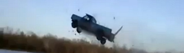 Built Ford Tough: Clapped Out Pickup Sticks the Landing