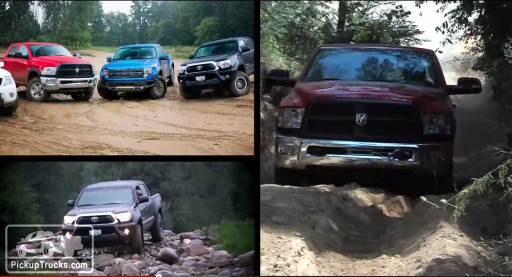 Truck-Comparo- Raptor Takes on All Comers in 4x4 Off-Road Shootout