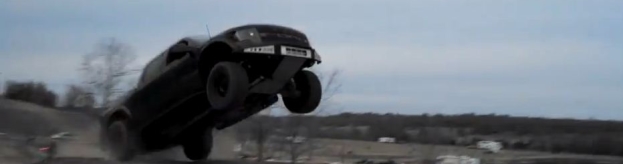 Ford F-150 Raptor Hits Massive Jump