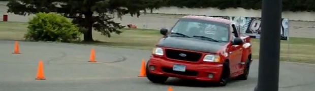The F-150 Lightning Goes Autocrossing