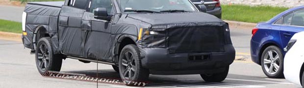 2015 F-150 Prototype at GM Milford Proving Ground Close Featured