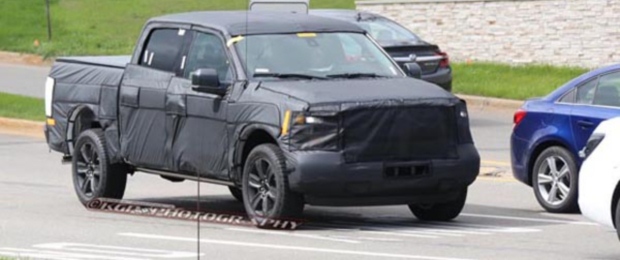 2015 F-150 Mule at GM Milford Proving Grounds