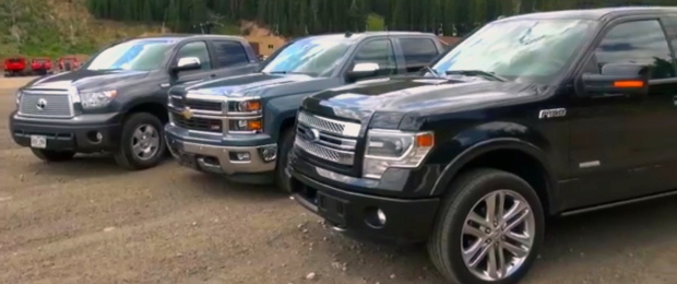Ecoboost F-150 Takes on Silverado and Tundra in Towing Gauntlet