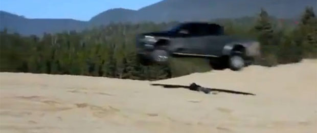 Jumping the Ford F-150 SVT Raptor