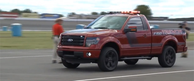 Ford Tremor Pace Truck Laps the Track