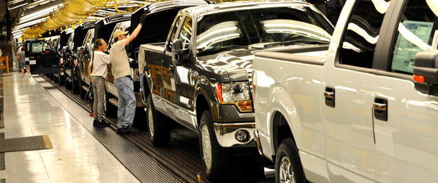 First Ford CNG F-150s Roll Off Assembly Line