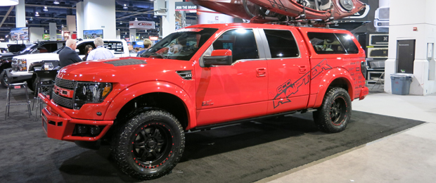 SEMA 2013: Raider’s F-150 Ready For the Outdoors in Red