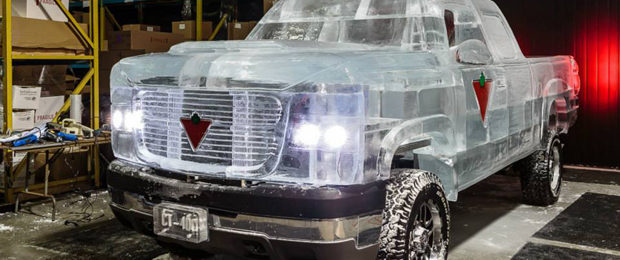 Cool Canadians Build Driveable Truck Out of Ice