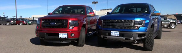 Ford F-150 FX4 vs SVT Raptor