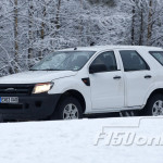 Spy Shots: Ford Ranger SUV Spotted in the Snow