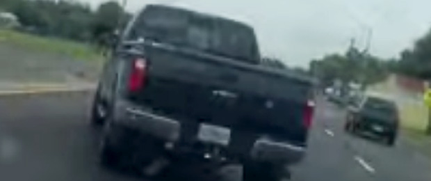 Super Jerk in a Super Duty Spins Out
