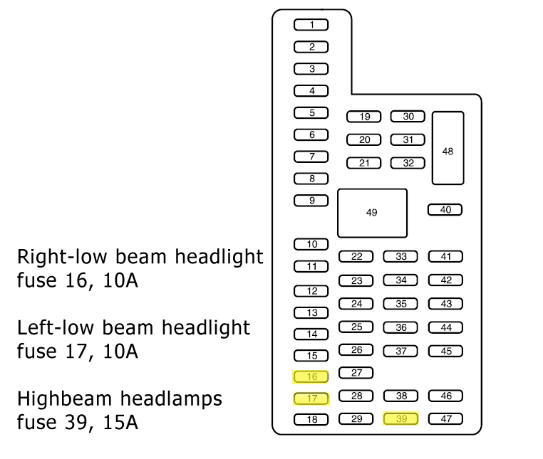 F150 Headlight FAQ Walkthrough Draft - F150online.com 2014 f 150 fuse diagram 