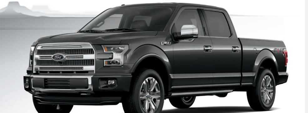 A Movable Feast: Ford F-150 Platinum Lineup for 2015