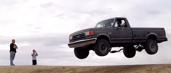 THROWBACK VIDEO F-150 Soars in the Air