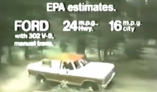 THROWBACK VIDEO 1976 Ford MPG Commercial