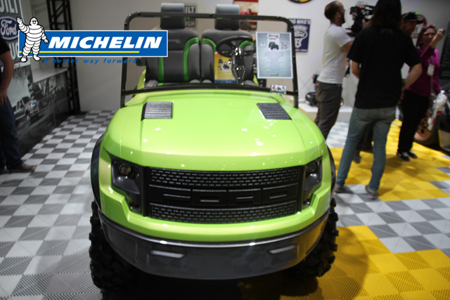 Michelin Presents Weekly Wallpaper: A Raptor Runt for the Green