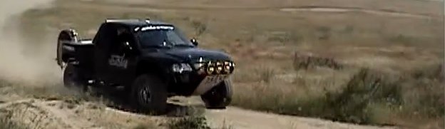 TRUCKIN’ FAST F-150 Kicks Up Dust at High Speed