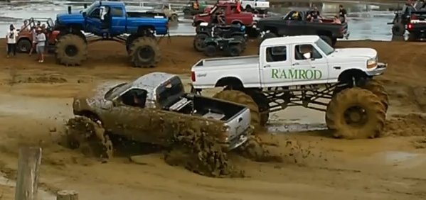 MUDFEST Modded SVT Lightning F-150 is Strangely Awesome