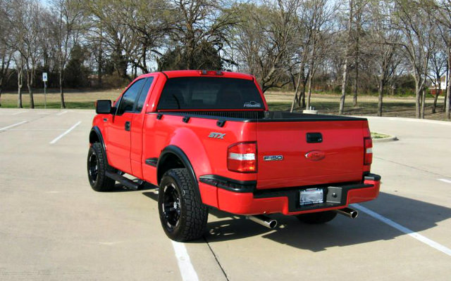 TRUCK YOU! A Red 2008 F-150 STX Modified Rig from Texas