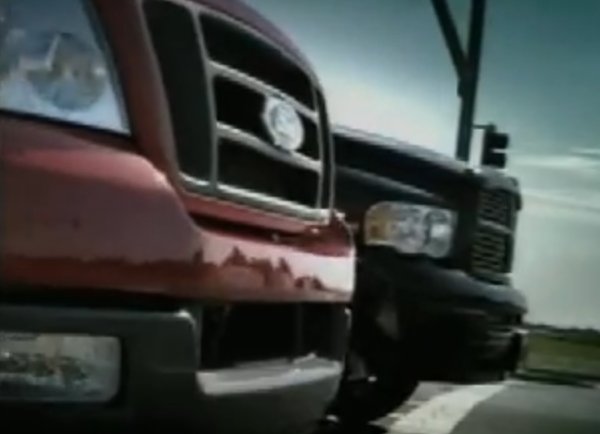THROWBACK VIDEO F-150 Pulling a Mustang Crushes Ram Pulling a Charger