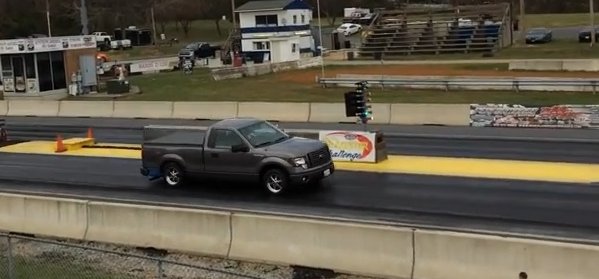 TRUCKIN’ FAST Bottled 2011 F-150 Runs Mid 12s