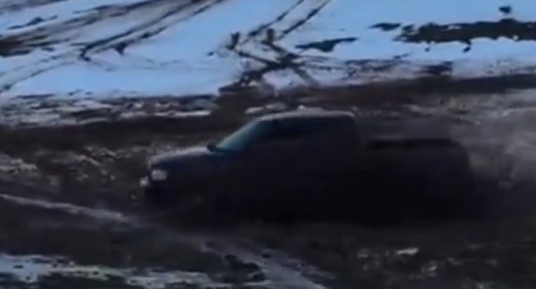 MUDFEST Ford F-150 Drifts Thru the Mud and Snow