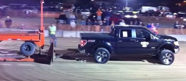 TRUCK PULLIN’ EcoBoost F-150 Shows Off at the Fair