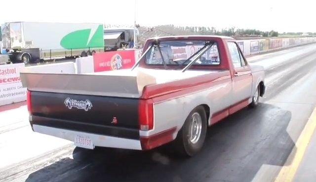 TRUCKIN’ FAST F-150 Drag Truck Rockets into Our Hearts