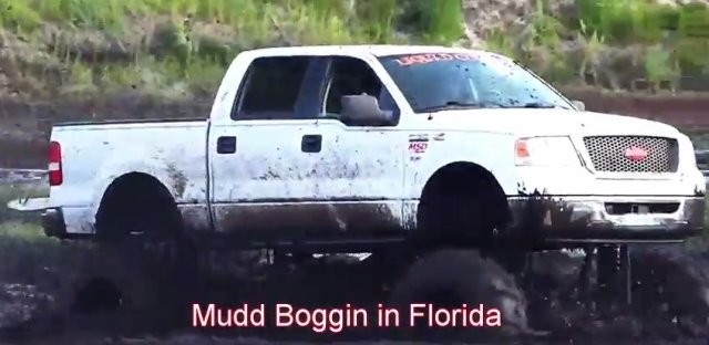 F-150 Monster Truck Rocks the Mud Bog