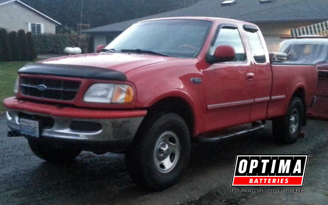 OPTIMA Presents MY RIDE! A Red 1997 F-150 SuperCab