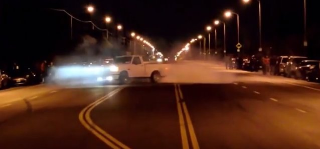 TIRE SMOKIN’ F-150 Roasting the Tires in SoCal