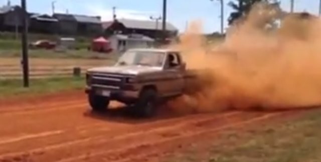 TRUCK PULLIN’ 1983 F-150 Inline 6 with a Huge Pull