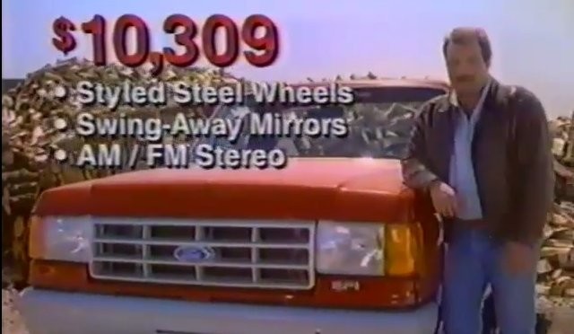 THROWBACK VIDEO 1991 Ford F-150 is Packed to the Gills