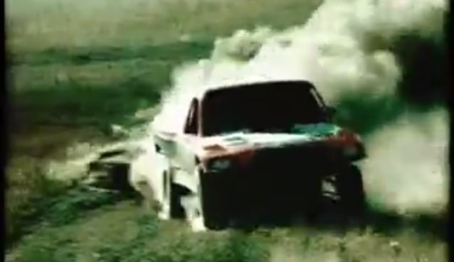 ford f150 dirt race ad