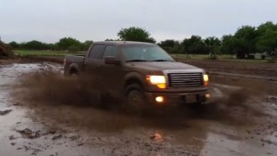Watch a 2011 Ford F-150 Play in the Mud