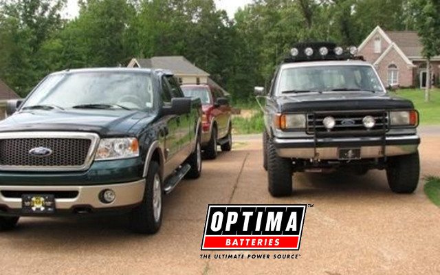 OPTIMA Presents MY RIDE! A 2007 F-150 SuperCrew and a 1991 Ford Bronco