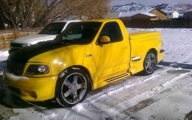 MY RIDE! A 2002 Ford F-150 Boss 5.4