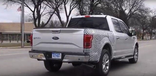 Diesel Ford F-150 Test Truck Caught on Video