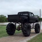Ford Monster Comes Truck Rescues Neighbor from Houston Floods