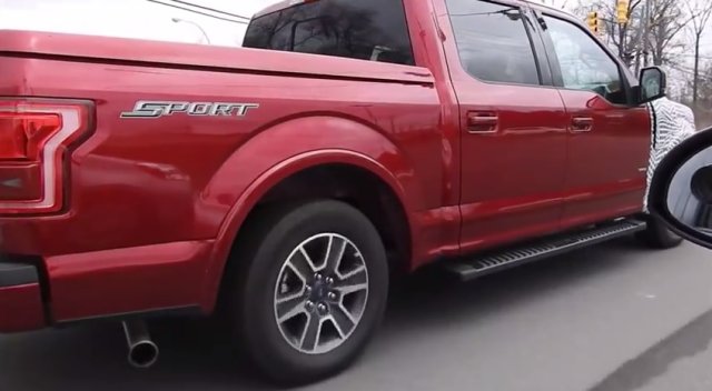 Ford F-150 Hybrid Caught Testing on Video