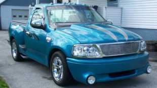 MY RIDE! A 1997 Ford F-150 with a Custom Teal Paint Job