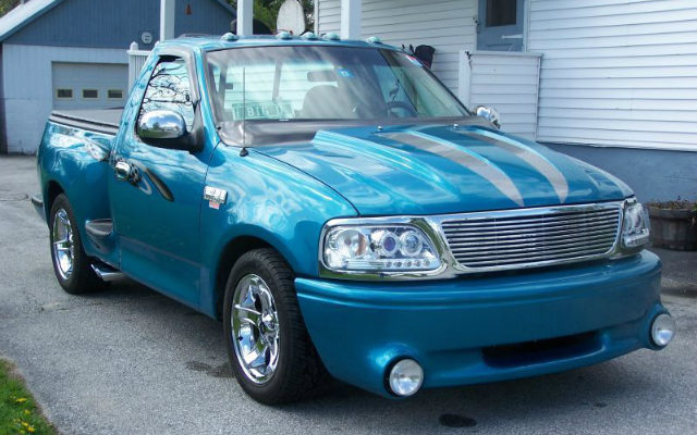 MY RIDE! A 1997 Ford F-150 with a Custom Teal Paint Job