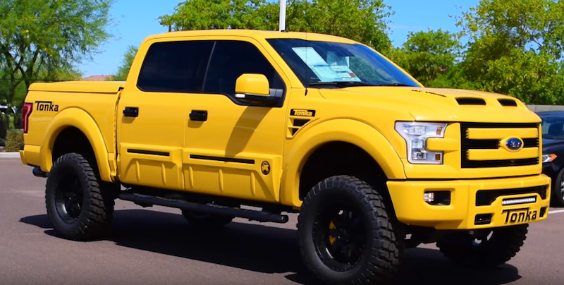 Grown Ups Need Toys too! The 2016 Ford F-150 Tonka Edition