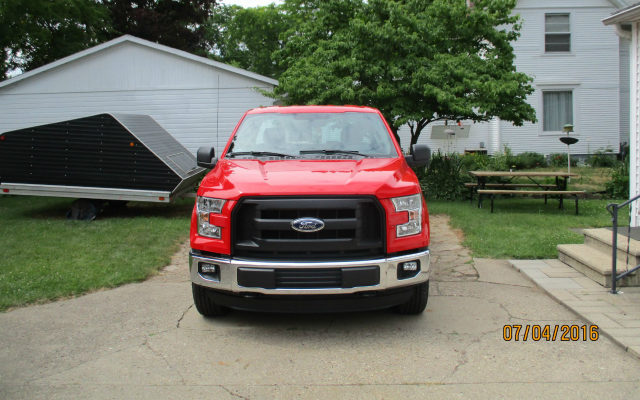 MY RIDE! Red 2016 Ford F-150 4×4
